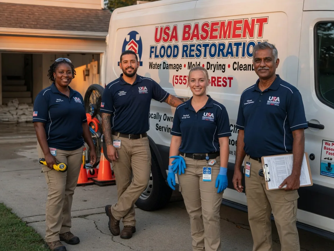 Basement Flood Cleanup company in Lomira, WI